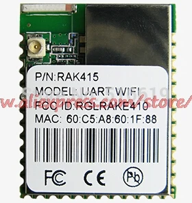 Free shipping Internet of things RAK415 ultra low power UART MCU WIFI module through serial to WiFi module