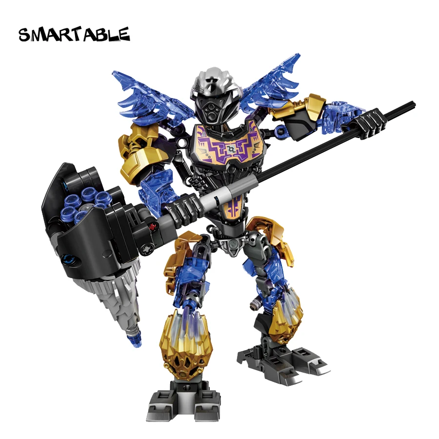 Smartable BIONICLE 143 шт. светильник Onua земляные фигурки 611-2 строительные блоки игрушки для мальчиков совместимые все бренды 71309 BIONICLE подарок