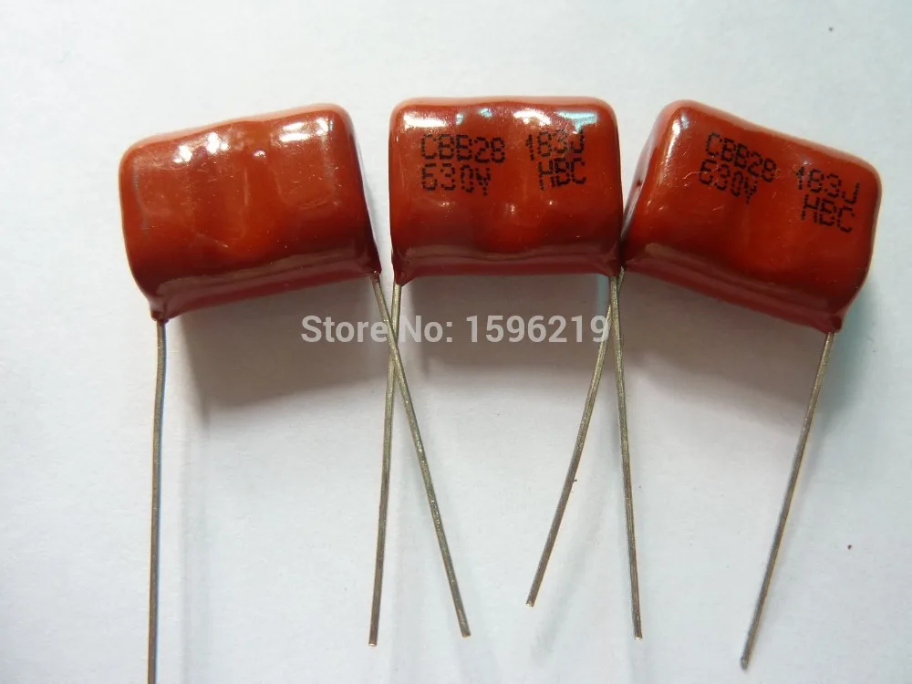 10PCS CL21 473K 250V 0.047UF 47NF P8 Metallized Film Capacitor
