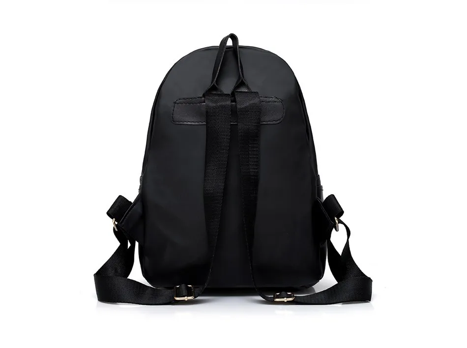 Herald Fashion 2 шт./компл. Для женщин рюкзак для девочек одноцветное качество нейлоновые, сумки на плечо, мини-рюкзак женская композитная сумка Mochila Feminina