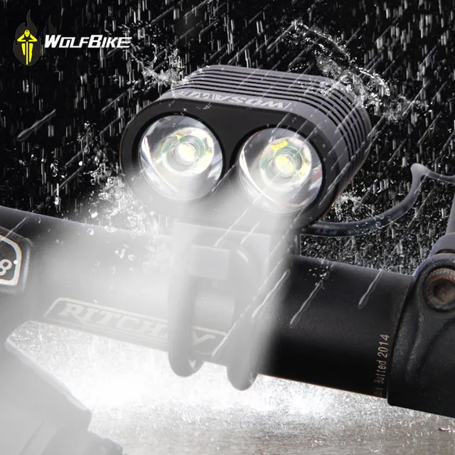 Special Price WOSAWE Bicycle Light Ultra Bright 2 LED 2400Lumen Bike Light CREE XML T6 Bicicleta Front Head Light Cycling Lamp With USB Cable Special Price WOSAWE Bicycle Light Ultra Bright 2 LED 2400Lumen Bike Light CREE XML T6 Bicicleta Front Head Light Cycling Lamp With USB Cable