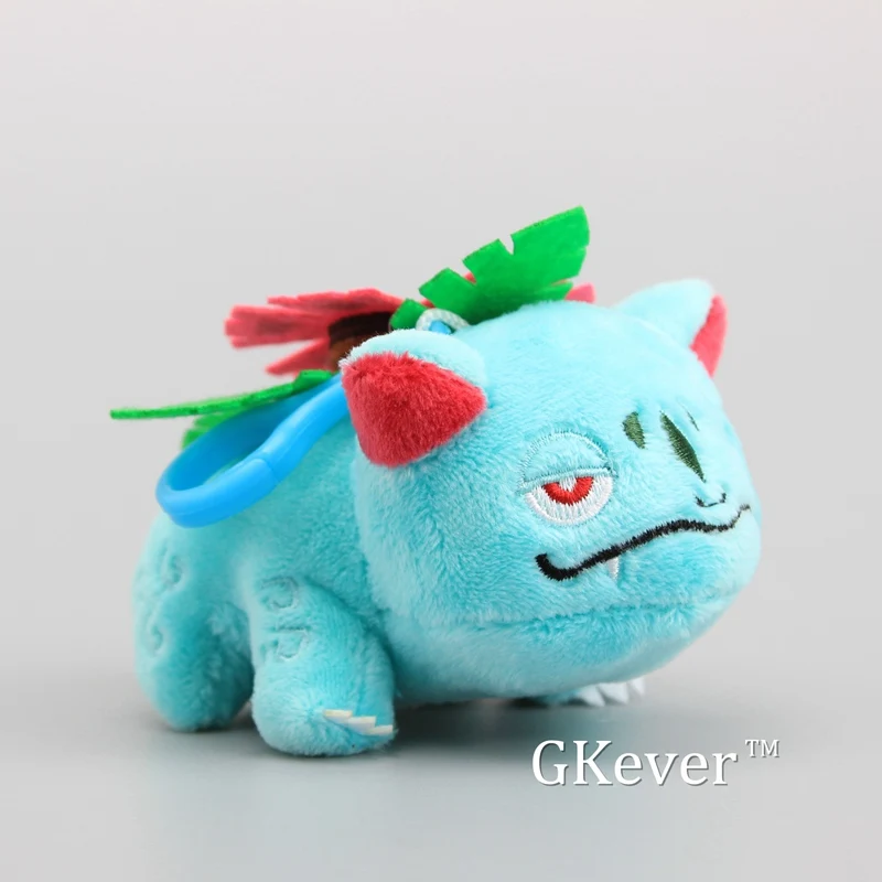 Милые venusaur плюшевые игрушки Куклы плюшевые кулон с брелок мультфильм Мини venusaur мягкие Животные 4 "10 см