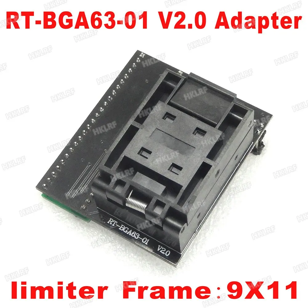 Программист адаптер BGA63 BGA64 BGA48 BGA169 BGA100 RT-BGA63-01 RT-BGA64-01 RTBGA-169-01 RTBGA48-01 для RT809H - Цвет: BGA63 For RT809H