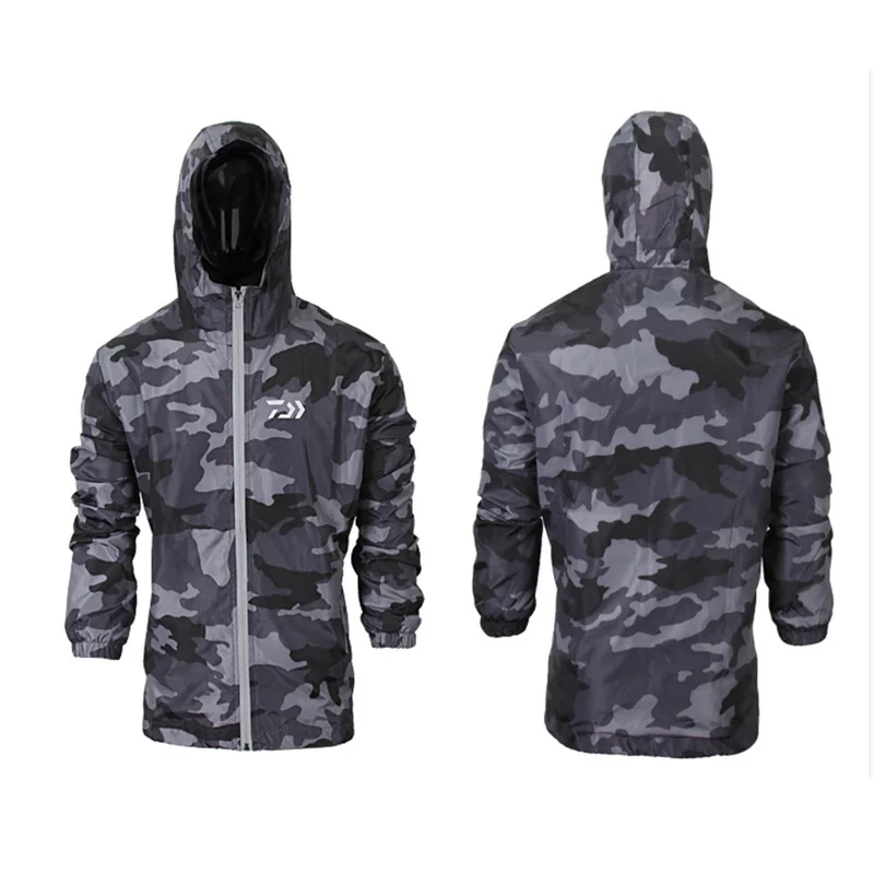 

2018 New DAIWA Dawa Camouflage Fishing Suit Sun Protection Breathable Quick Drying Long Sleeved Jackets Fishing Clothes