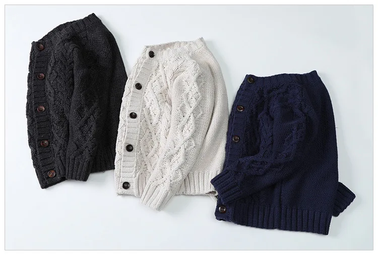 Одежда для маленьких мальчиков; шерстяной кардиган для малышей; вязаный свитер ручной работы в рубчик для малышей; кашемировый свитер для детей-подростков; Осенняя верхняя одежда для мальчиков; пальто