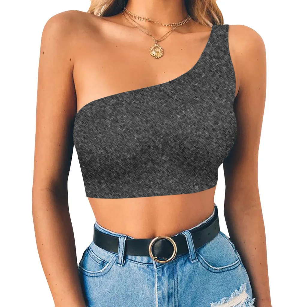 

Spring Summer Crop Top Women Sleeveless Slim Tank Top T Shirt Fashion Blouse Ladies Vest Tops Feminino Camisole 19MAR4