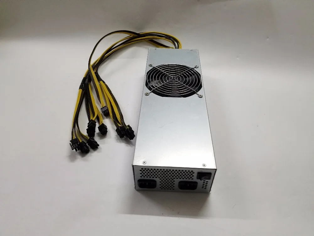 Блок питания для майнинга с высокой мощностью 110 В/220 В 2400 Вт Antminer S7 S9 D3 L3 + t9 Baikal X10