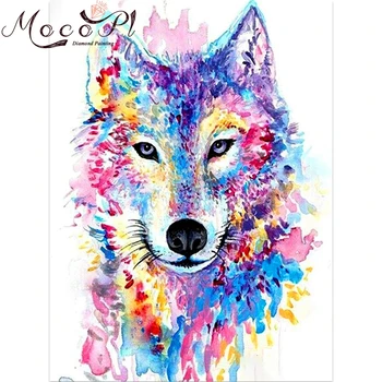 

Wolf,Diamond painting,Full,Diamond Embroidery,Round/Square,Colorful,Animal,Needlework,Mosaic,Crafts,Christmas Gift,Home Decor