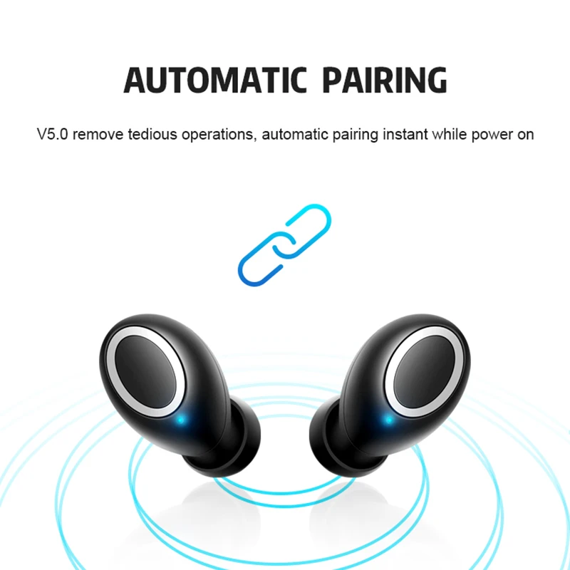 Bluetooth 5 0 беспроводные наушники TWS In Ear Handsfree спортивные гарнитура для телефона с