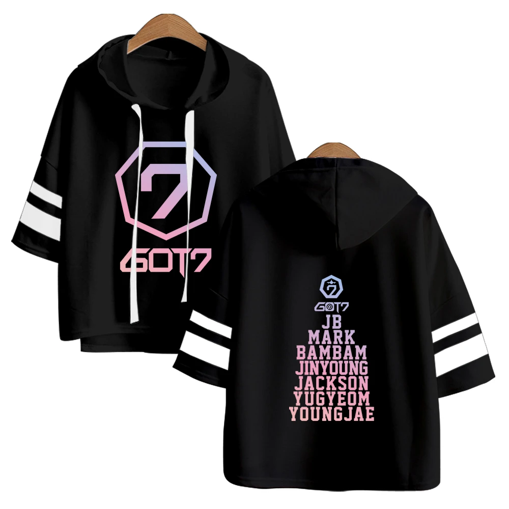 Got7 19 Kpop パーカートレーナーの服かわいい夏パーカー女性韓国スタイル原宿女性服 19 Hoodies Sweatshirts Aliexpress