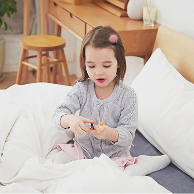 BB Clops Alloy Children Unique Wedding Graceful Mink hair 1PC/2PCS Gifts 2019 New Arrival Kids Girls 5 Colors Ball Gifts