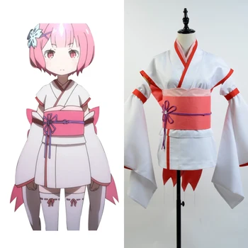 

Re:Zero Life in a Different World from Zero Little Ram Cosplay Costume Young Girls Anime Dress