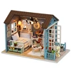 Maison De poupée bricolage Miniature maison De poupée modèle en bois jouet meubles Casa De Boneca poupées maisons jouets pour enfants cadeaux d'anniversaire Z007 ► Photo 3/6