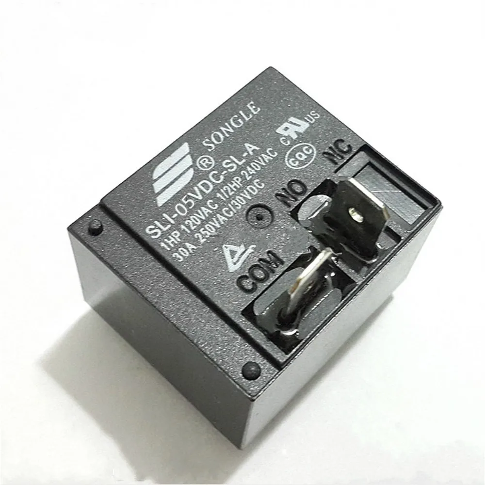 Реле мощности Φ 5V 12V 24V 30A HF2160 4 контактное реле оптовая цена 10 шт.|Реле| |