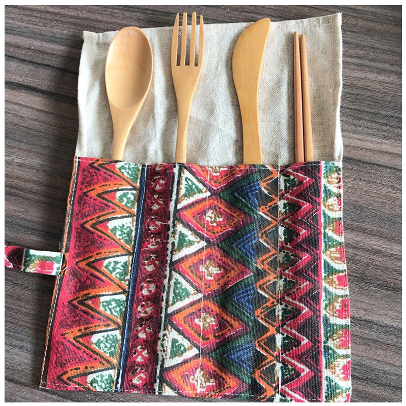 reusable bamboo cutlery