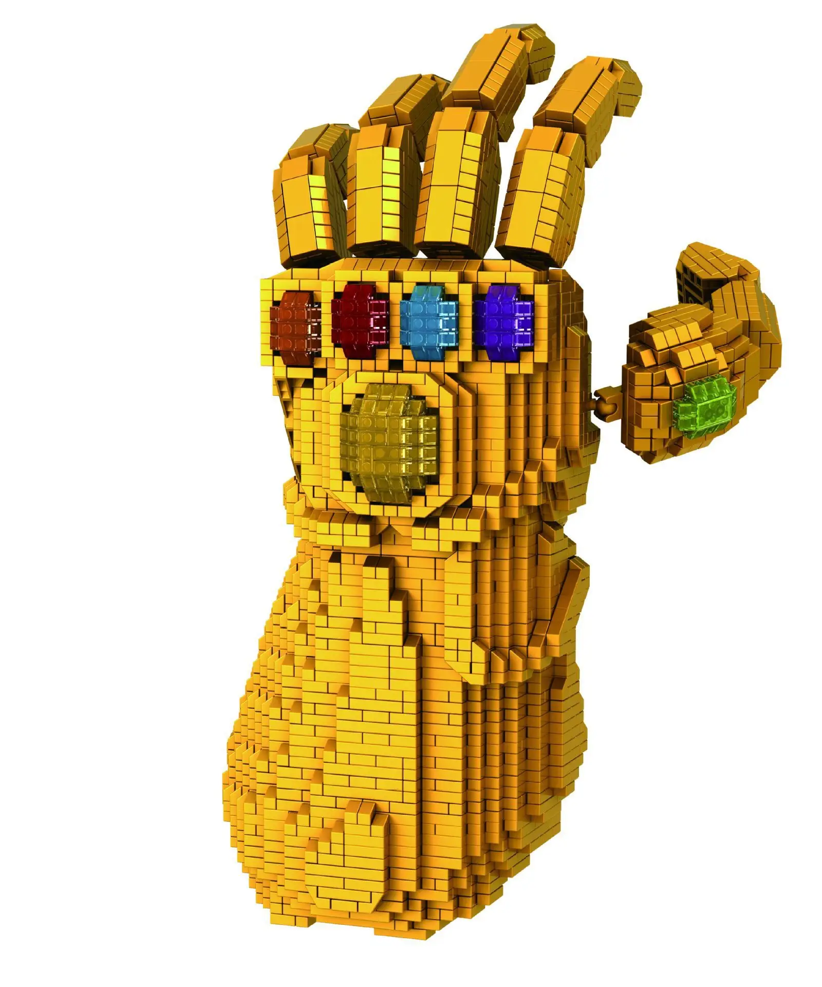 4100 шт. Marvel Мстители 4 мелкие частицы Конструктор из строительных блоков игрушки-Месть Альянс Marvel перчатки Таноса подарки