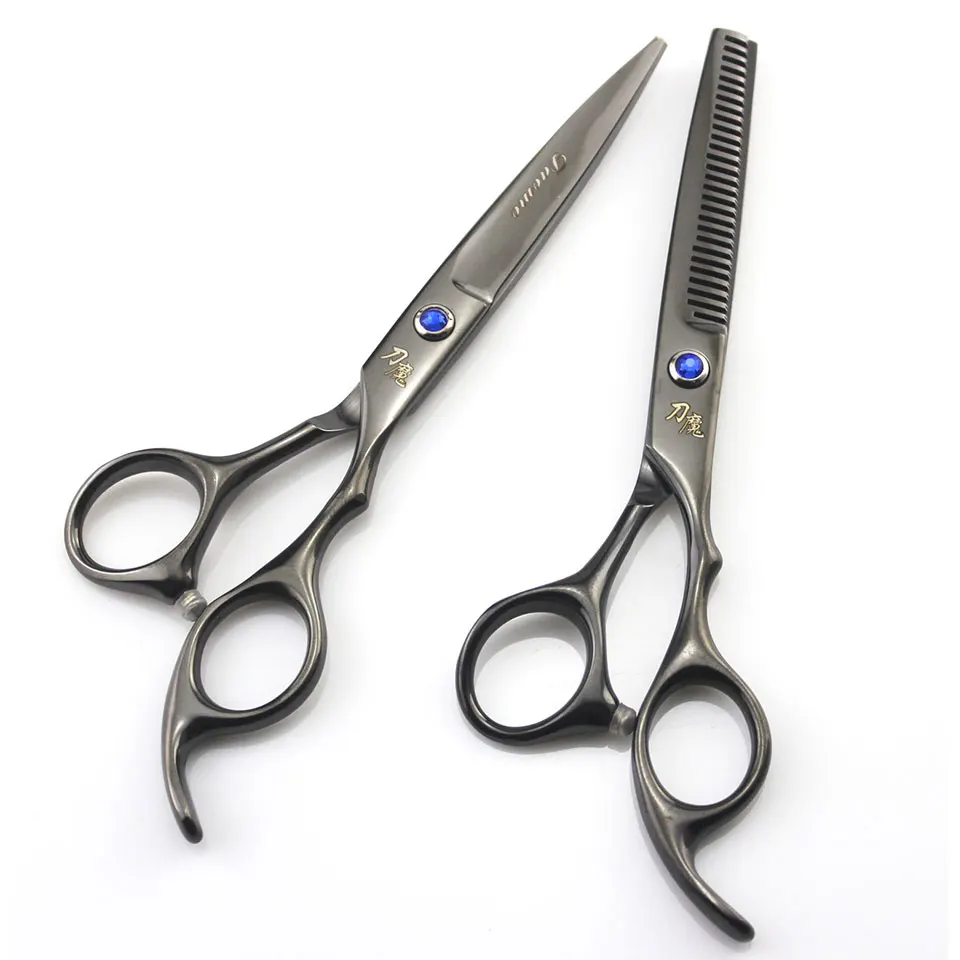 Новые профессиональные ножницы для стрижки волос, парикмахерские ножницы, набор для стрижки волос, прямые филировочные ножницы, парикмахерские инструменты