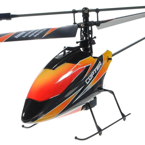 

WLtoys Upgraded Version V911 2.4GHz 4CH Single Blade Propeller Radio Remote Control RC Helicopter with Gyro Mode2