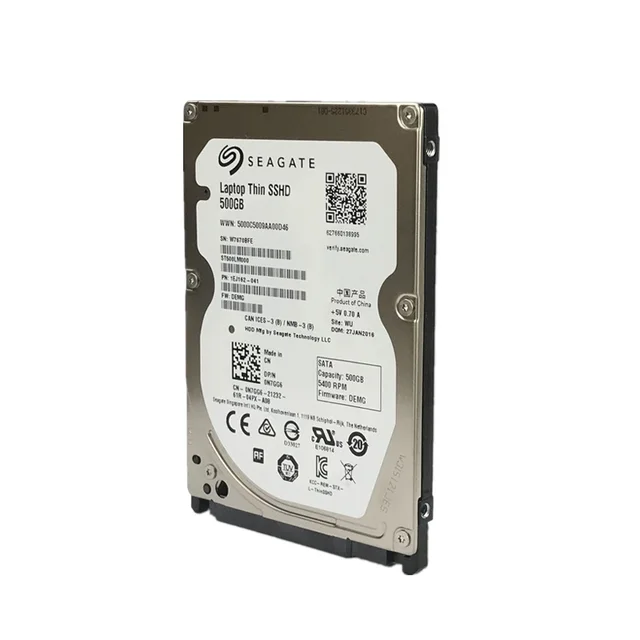 Seagate 500gb Solid State Hybrid Drive Sshd Hard Disk Ssd Hdd