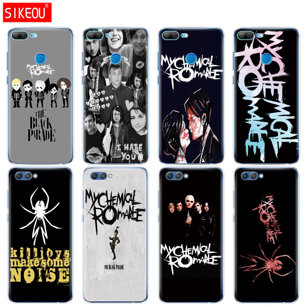 Силиконовый чехол для телефона Huawei Honor 10 V10 3c 4C 5c 5x 4A 6A 6C pro 6X 7X 6 7 8 9 LITE My Chemical Romance |
