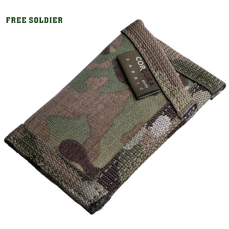 

FREE SOLDIER outdoor sports tactical military wallet MC EDC hunting nylon wallet credit ID holder