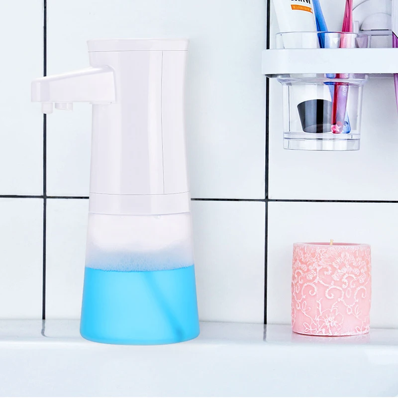 ABS Материал Индуктивный мыла Ванная комната поставки жидкое дезинфицирующее средство Дозатор пены мыло для рук мыло диспенсер