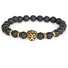 Men Special Design Matte/Lava Stone Natural Strand Bracelet Budget Friendly Accessories 