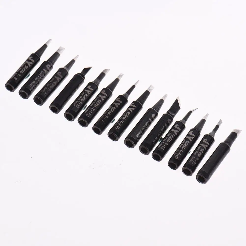 

2018 New 14PCS/Set 900M Back Diamond Soldering Iron Mouth Soldering Tools Lead-free Soldering Bit Solder Tip