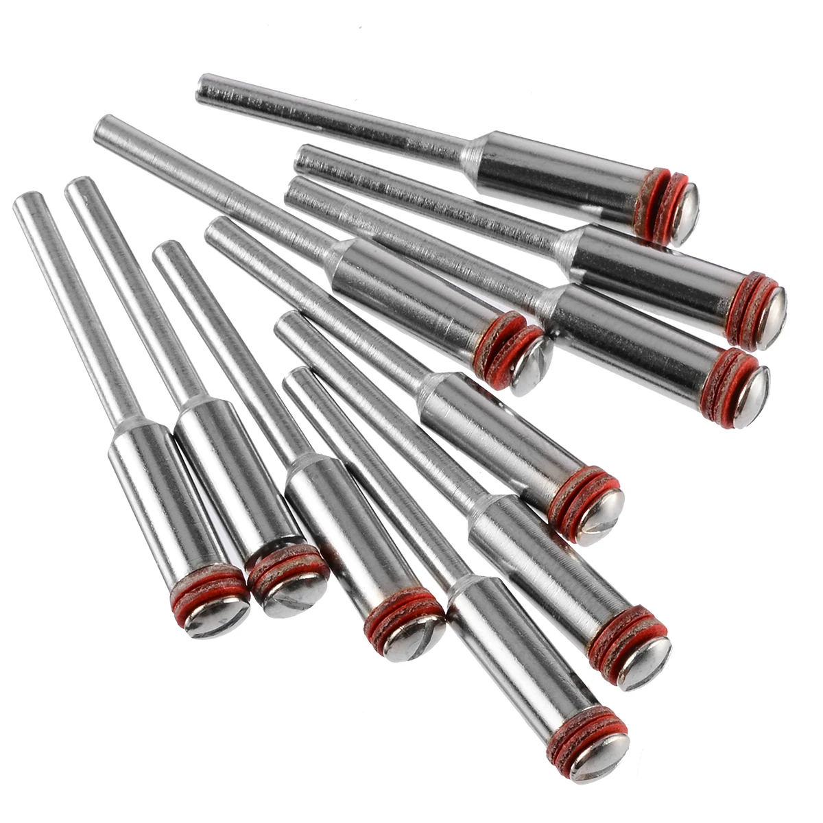 10pcs 2.35mm Screw Mandrel Shank Steel Mandrel Holder Arbor Cut-off Wheel Disc Holder For Rotary Tool Accessories