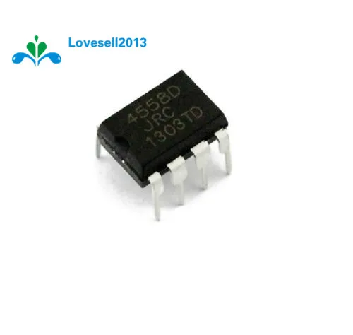 

10PCS JRC4558D JRC 4558D DIP8 OPAMP OP AMPS CHIP IC
