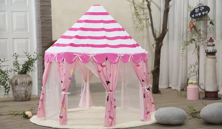 Детская палатка принцесса игра дома анти-москитная детская палатка игрушка кукольный дом игровой дом
