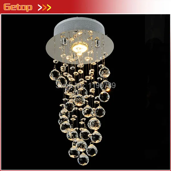 

Best Price Modern Luxury LED Crystal Chandelier D40H40CM Bedroom Corridor Hallway Entrance Bar Balcony LED Lamp Free Shipping