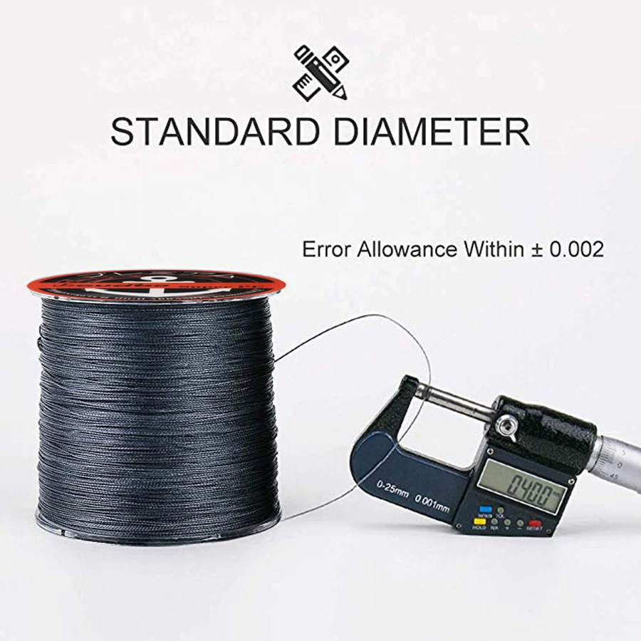 Linha de Pesca Super do pe do Multifilament do Fio 55lb-280lb para o Esturjão das Costas m da Série 16 de Jioudao Forte 1500 300 m 500 1000 4 do multifilament do fio 55lb-280lb para o
