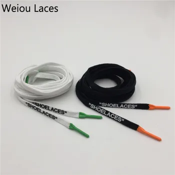 

(30Pairs/Lot)Weiou Tubular Polyester "SHOELACES" Handmade Printed Shoelaces W/ Silicone Tips And Zip Tie For Hiking Run Sneakers