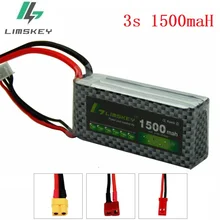 Limskey POWER 3S 11.1V 1500MAH T/XT60 Remote control model aircraft battery manufacturers Lithium Polymer 2S Li-po 11.1 battery