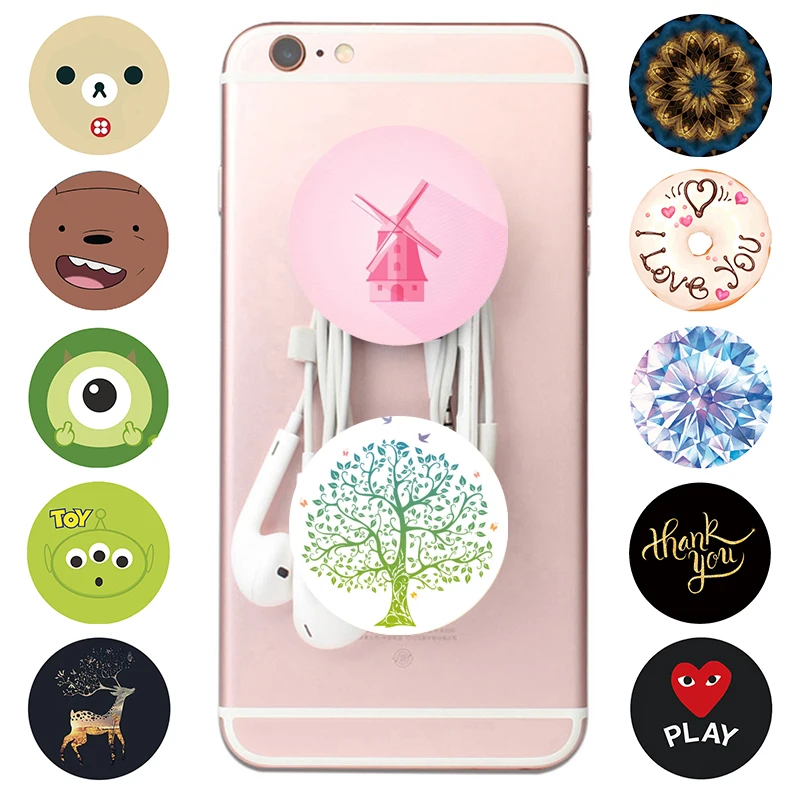 

Popsoket Phone Ring Grip Holder Pipsocket Multi-Function Pocket Socket попсокет Expanding Popsocet for iPhone 8 7