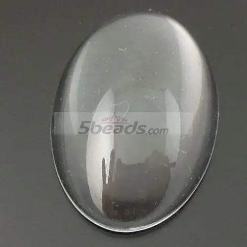 

20pcs Acrylic Clean Transparent Oval Cabochons 25*18mm