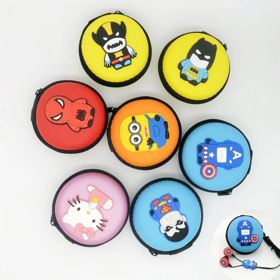 2016 NEW cartoon in ear wired 3 5mm earphone headphone Avenger Batman Superman Steven Steve Rogers
