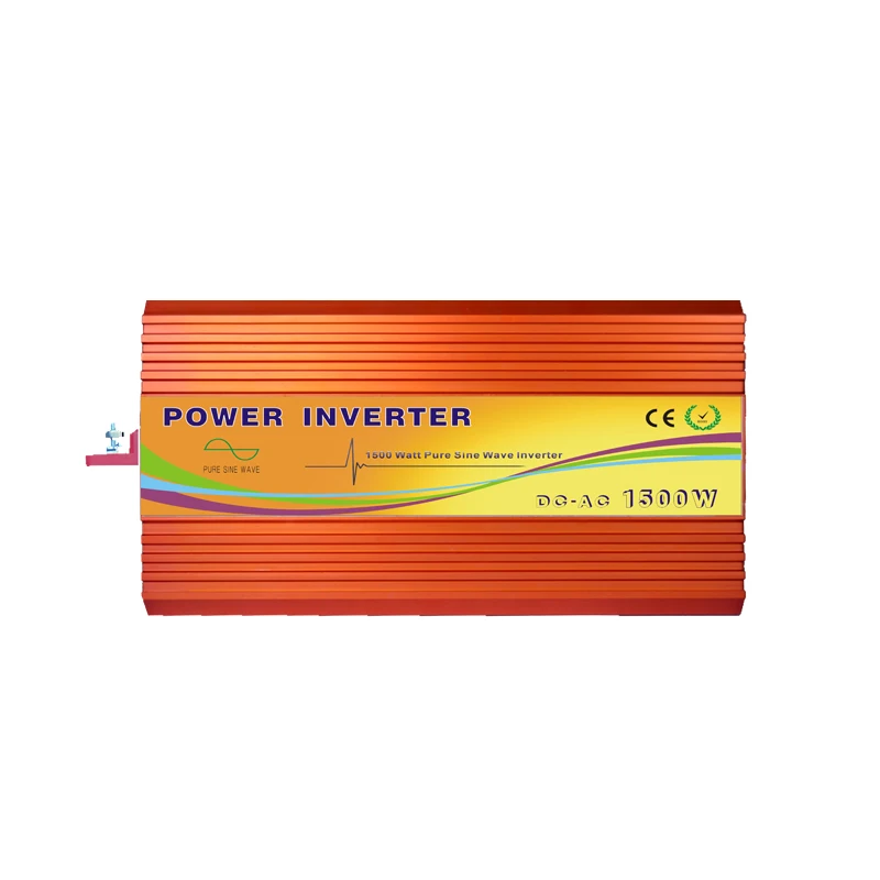 

Pure Sine Wave 1500W Solar Power Inverter DC12V-AC110V DC24V-AC110V W/USB