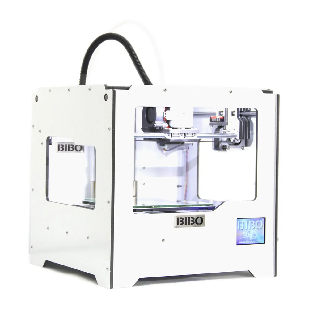 BIBO 3D Printer Laser Engraver Metal Frame Touch Screen Wifi Not DIY Kit Filament Detection Removable Glass Bed Industrial Grade