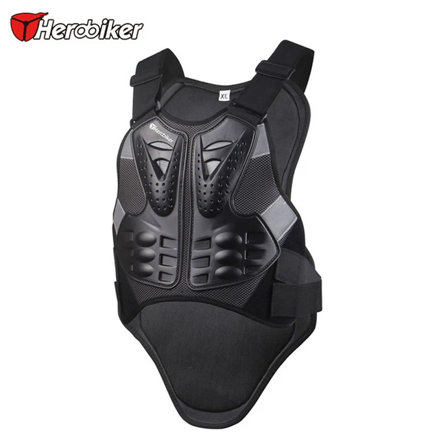 HEROBIKER Motorcycle Armor Chest Back Body Armor Vest Motocross