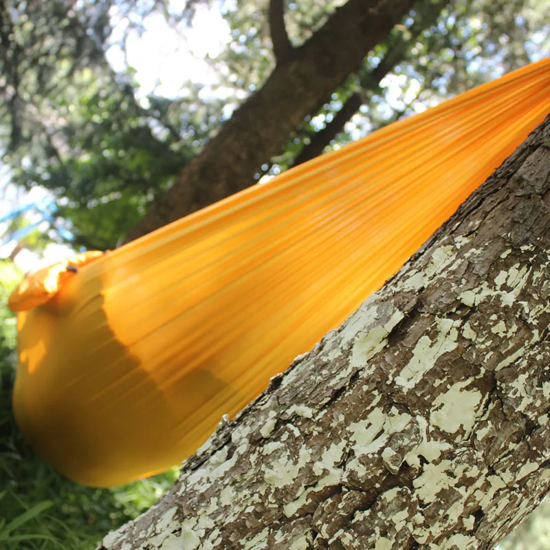 SAMIBULUO Camping Hammock Lightweight Parachute Portable Hamac for Hiking Travel Backpacking 20 Colors In Stock