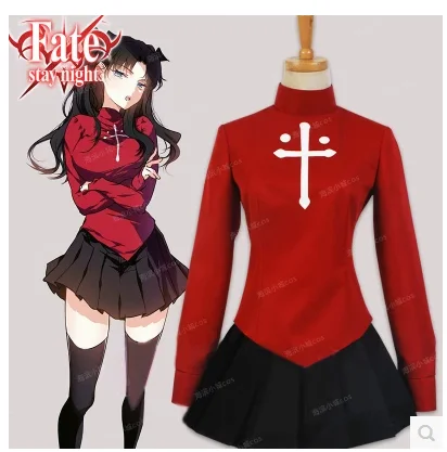 Костюм для косплея Рин Тосака из Fate Stay Night любой размер | Тематическая одежда и