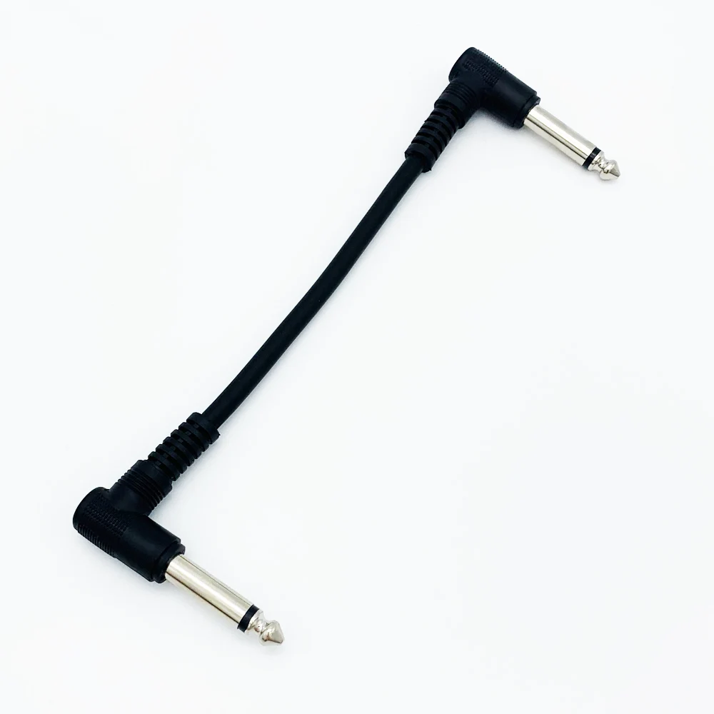 

15cm/20cm Length Guitar Effects Pedal Cable Connector 6.35 Plug Wire Adapter Line 1 piece