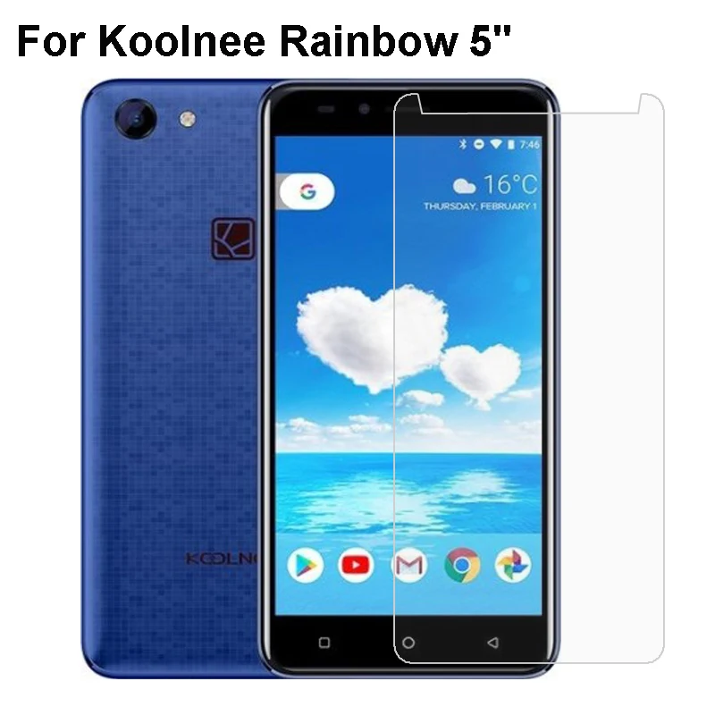 Koolnee Rainbow Tempered Glass Steel Film Front Protective For Koolnee