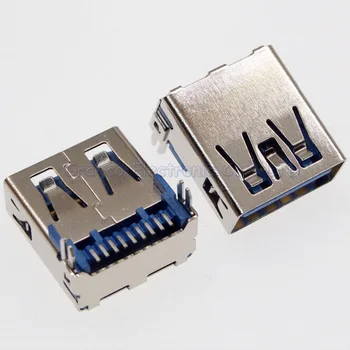 

200pcs/lot USB 3.0 female socket AF type 3.0 usb connector