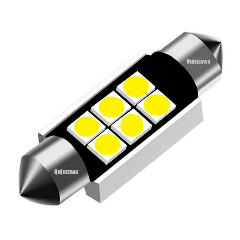 Гирлянда 31 мм 36 39 41 Светодиодная лампа C5W C10W супер яркая 3030 SMD Canbus без ошибок для
