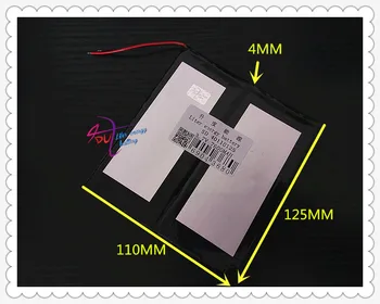 

3.7V 7600mAH 40110125 ( polymer lithium ion / Li-ion battery ) for tablet pc GPS E-BOOK POWER BANK