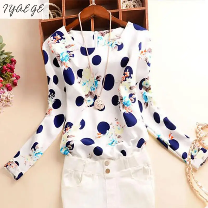 Женская блузка с длинным рукавом принтом|body top|long sleeve bodyblouses plus |