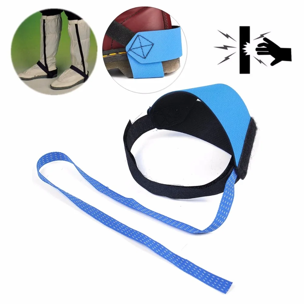 

1 pc Anti Static ESD Adjustable Foot Strap Heel Resistor Anti-static Standard Heel Grounder for Grounding Removing Static